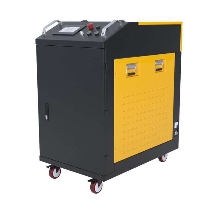 Machine de nettoyage laser 200W pour enlever la peinture sur plastique dur