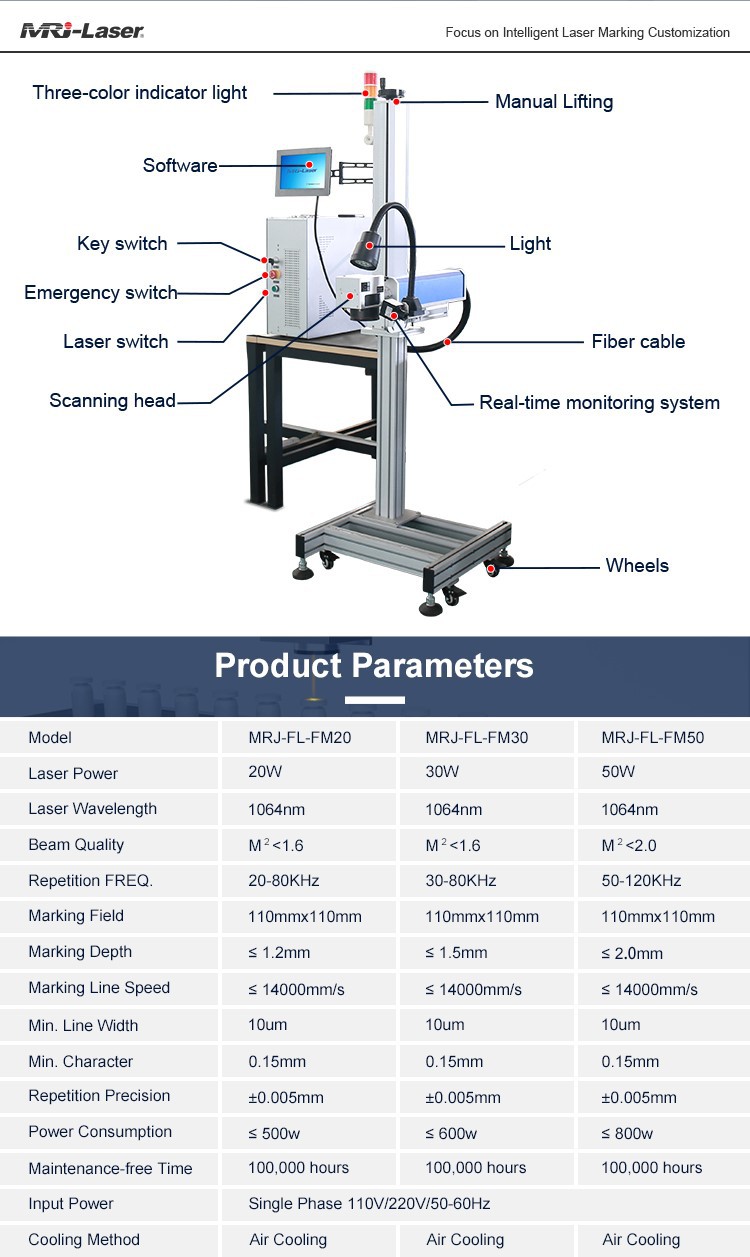 Flying Laser Marking Engraving Machine Flying Laser Marking Engraving Machine